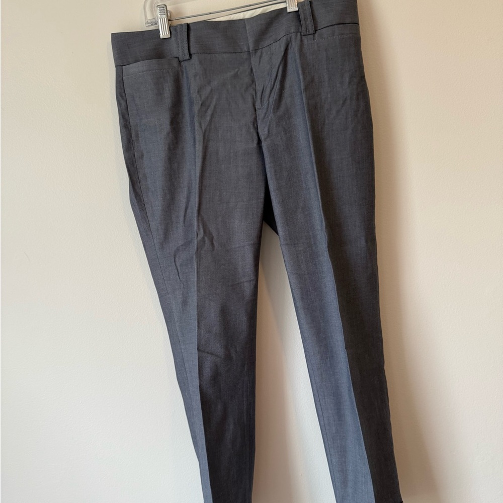 Banana Republic Gray Ankle Cropped Pants